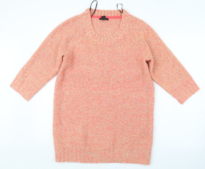 H&M Womens Pink  Knit Pullover Jumper Size XS