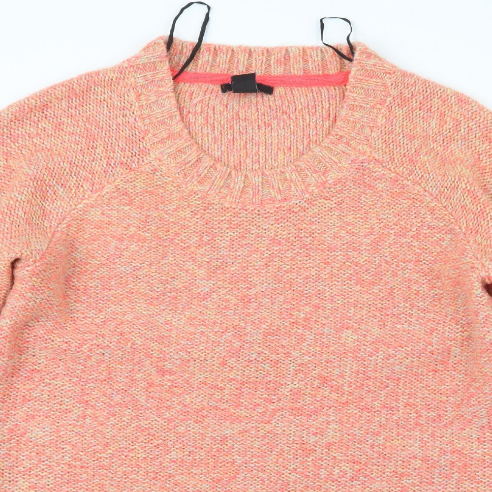 H&M Womens Pink  Knit Pullover Jumper Size XS