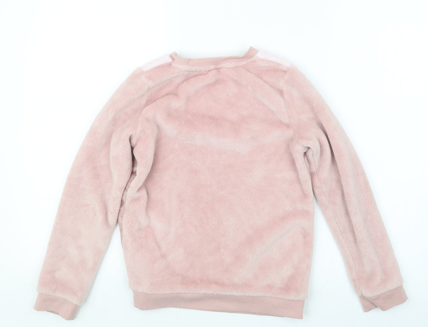 H&M Girls Pink Geometric  Top Pyjama Top Size 9-10 Years