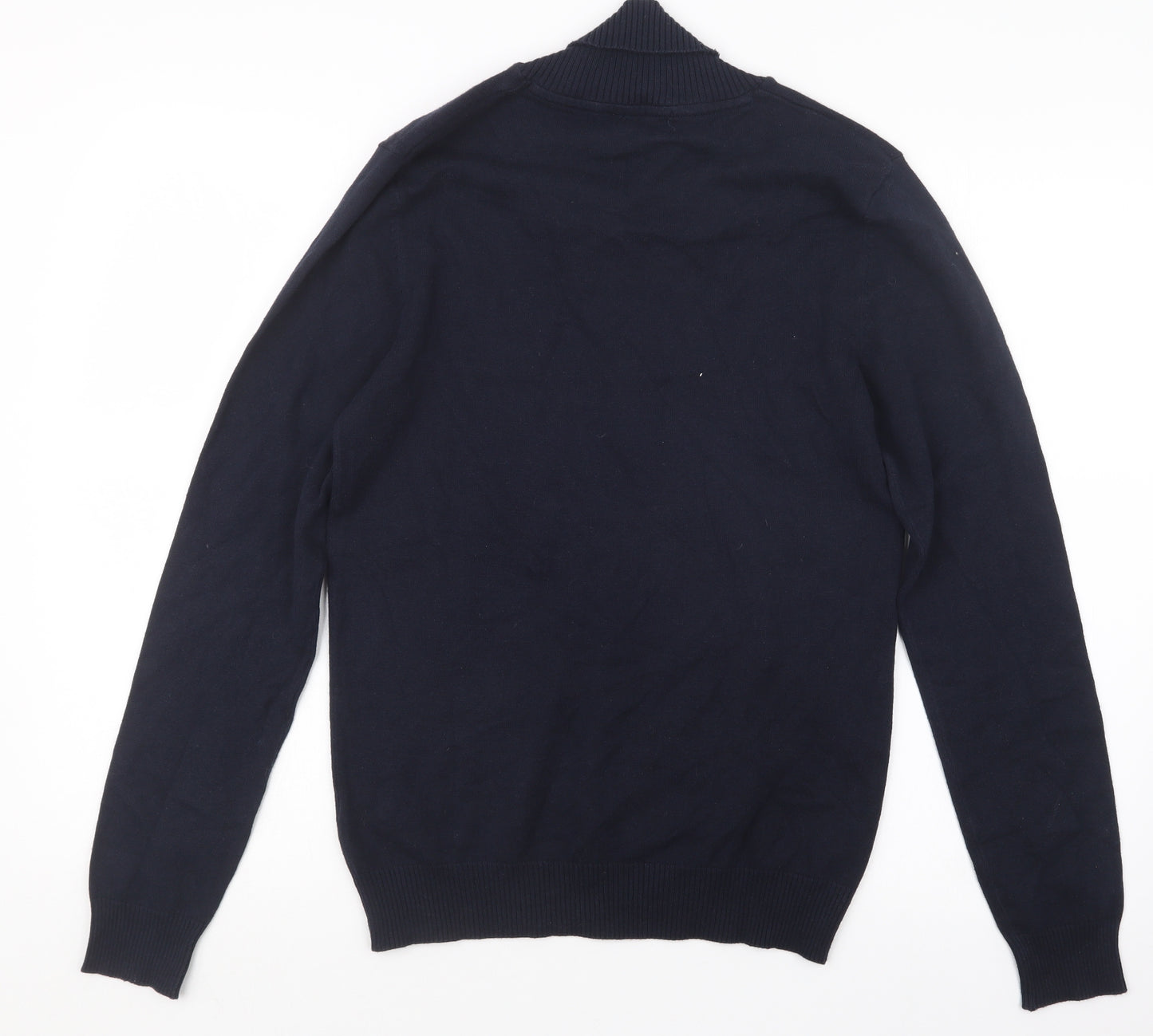 F&F Mens Blue  Knit Pullover Jumper Size S