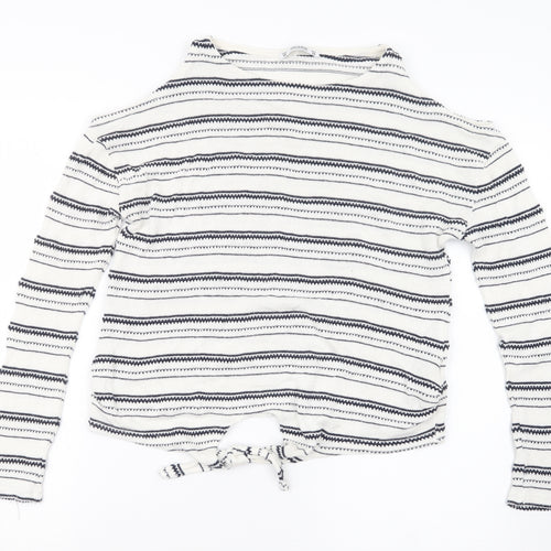 Pull&Bear Womens White   Pullover Jumper Size M