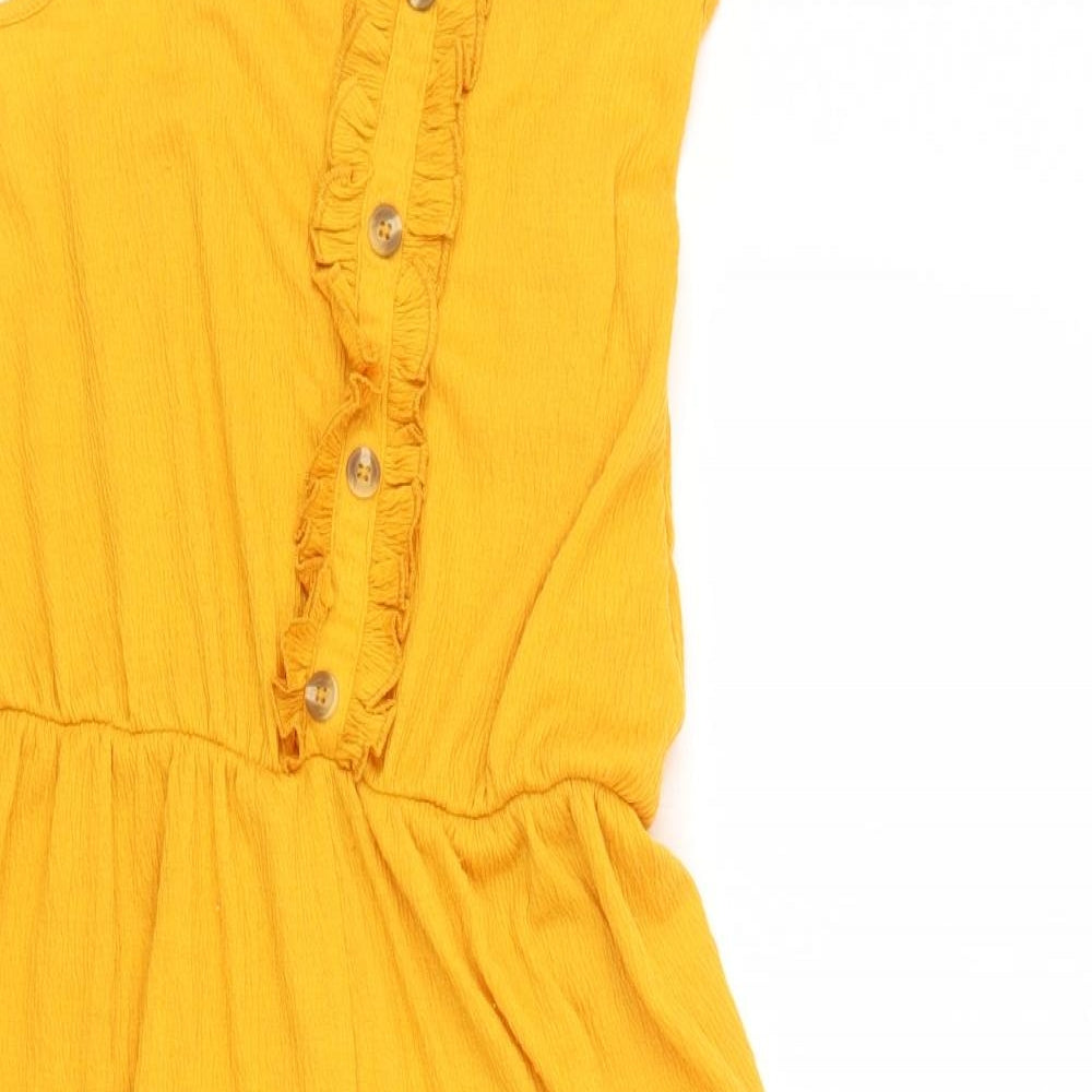 Matalan Girls Yellow   Jumpsuit One-Piece Size 11 Years