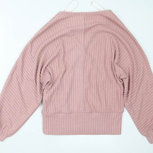 New Look Womens Pink   Pullover Jumper Size S