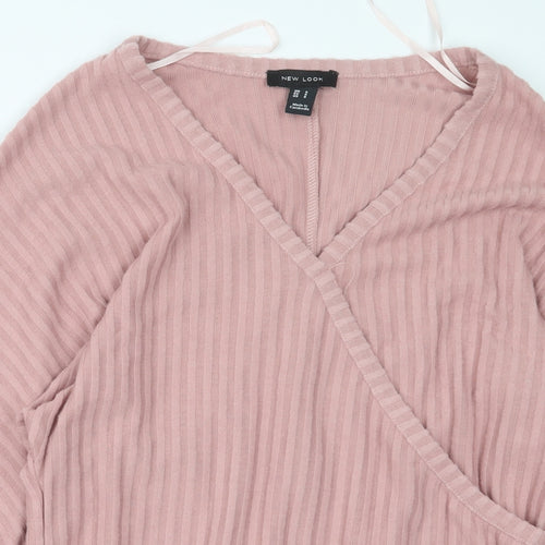 New Look Womens Pink   Pullover Jumper Size S