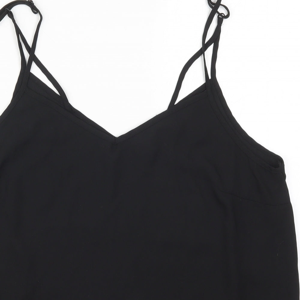 Primark Womens Black   Basic Tank Size 16