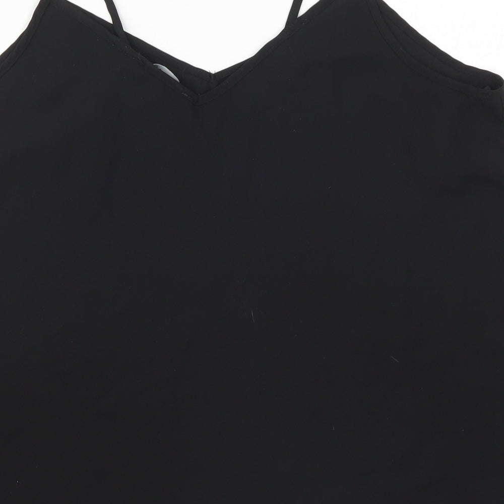 Primark Womens Black   Basic Tank Size 16