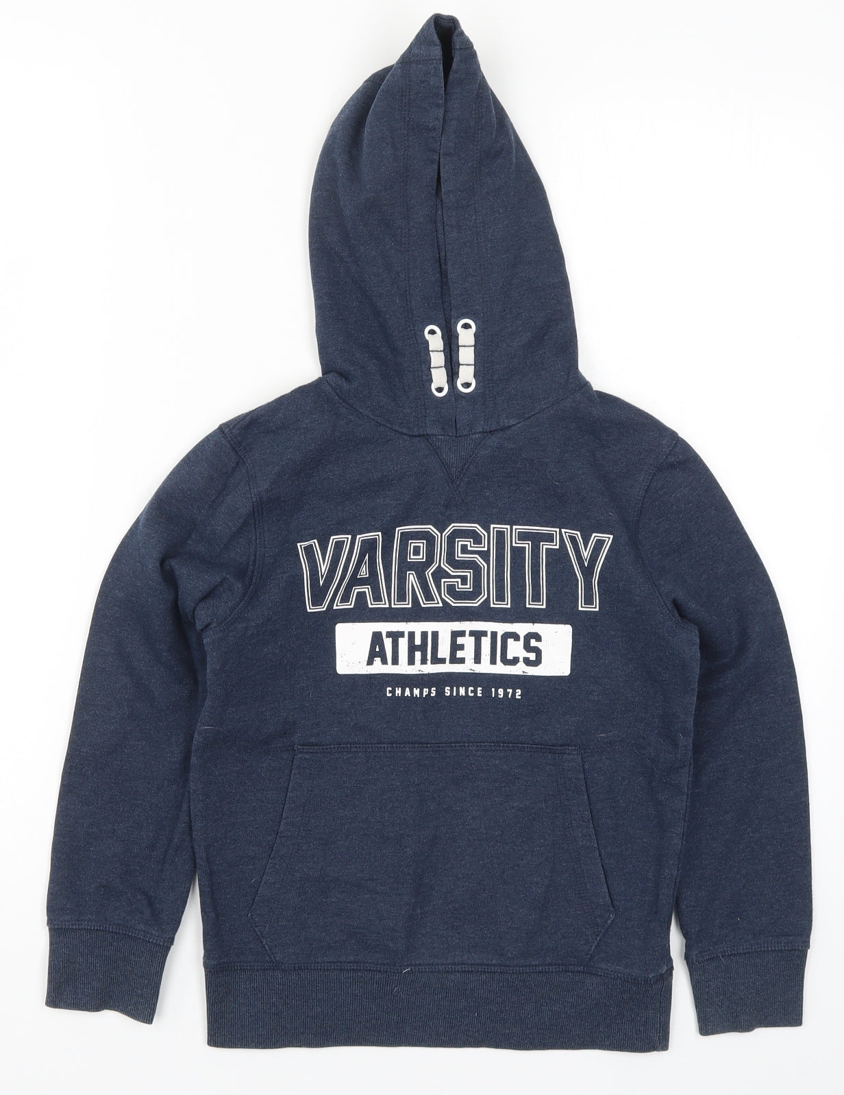 George Boys Blue   Pullover Hoodie Size 7-8 Years  - Varsity Athletics