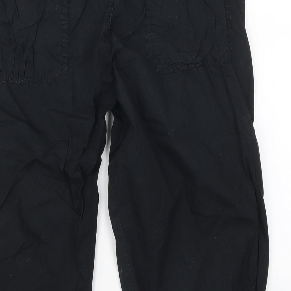 Denim Co Womens Black   Cargo Trousers Size 12