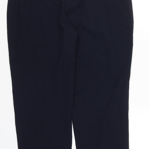 Marks and Spencer Womens Blue   Trousers  Size 14 L28 in