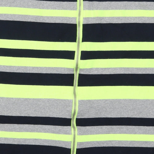 Anthlology Womens Multicoloured Striped Knit Pullover Jumper Size 24