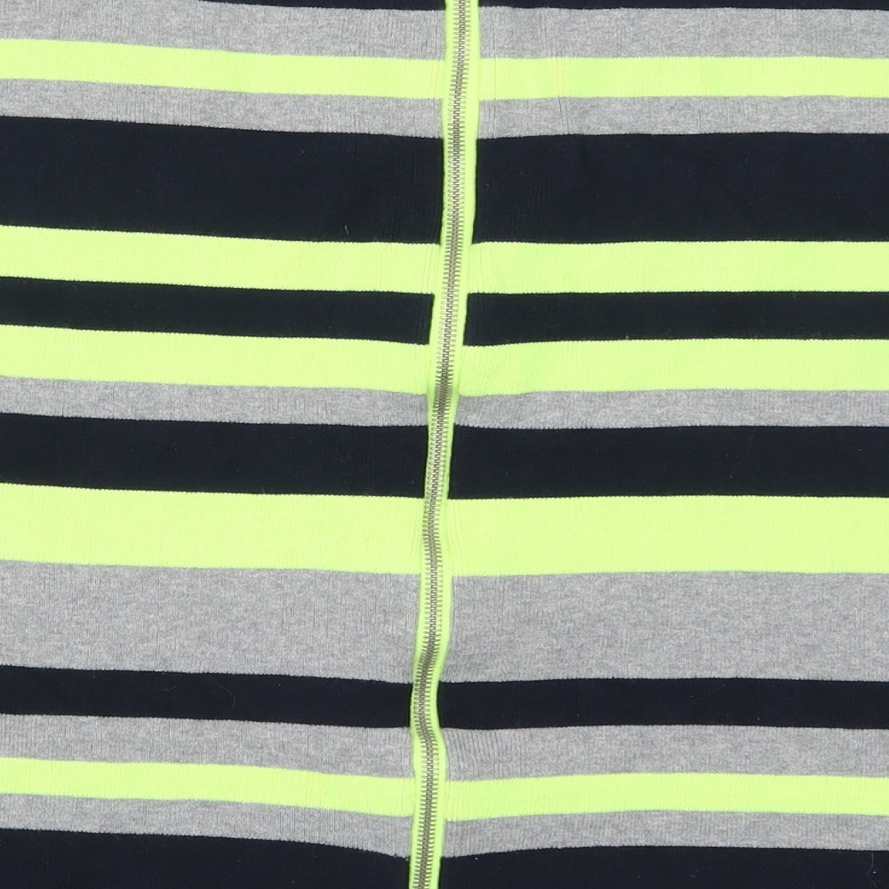 Anthlology Womens Multicoloured Striped Knit Pullover Jumper Size 24