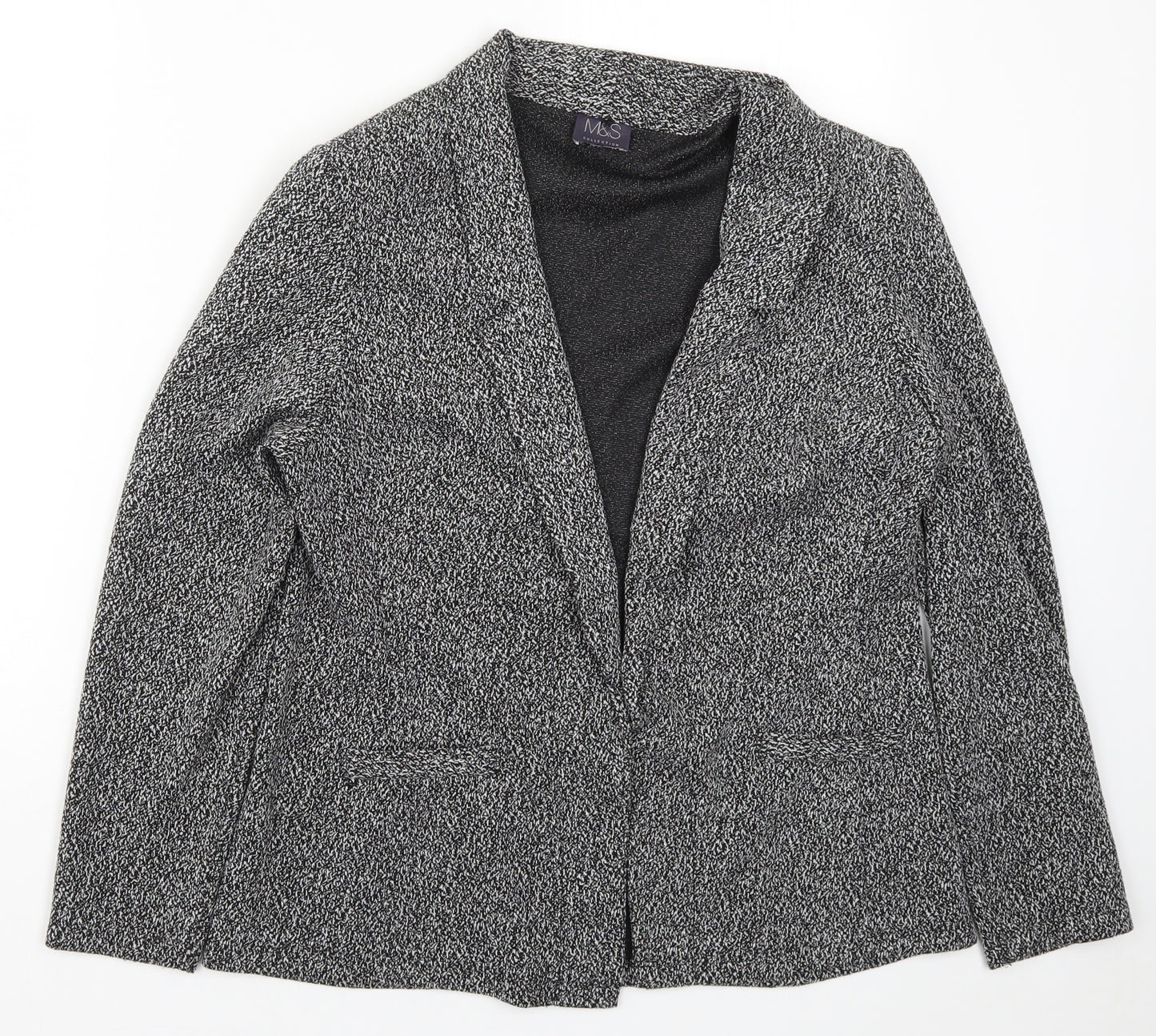 Marks and Spencer Womens Grey   Jacket  Size 14