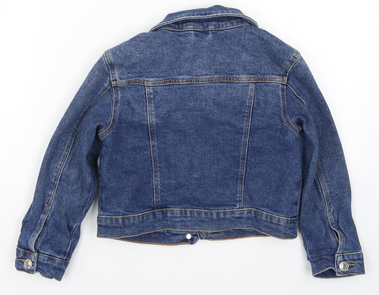 Denim Co Girls Blue  Denim Jacket  Size 5-6 Years