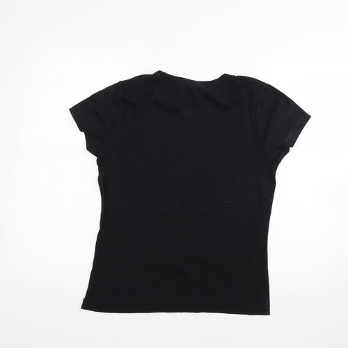 TU Womens Black   Basic T-Shirt Size 14
