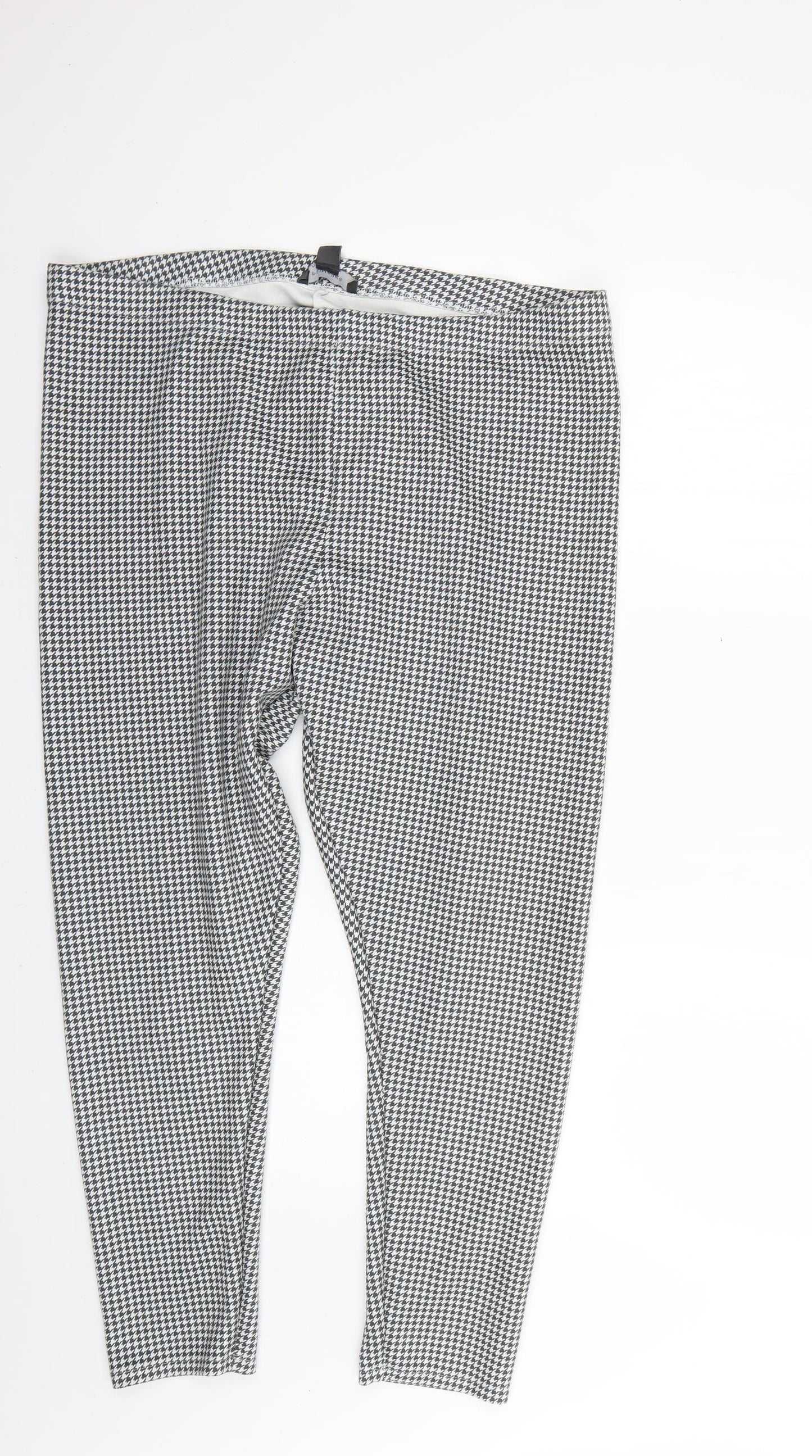 Primark Womens Multicoloured Geometric  Trousers  Size 18 L27 in