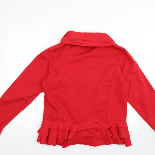 Per Una Womens Red   Jacket Coat Size L