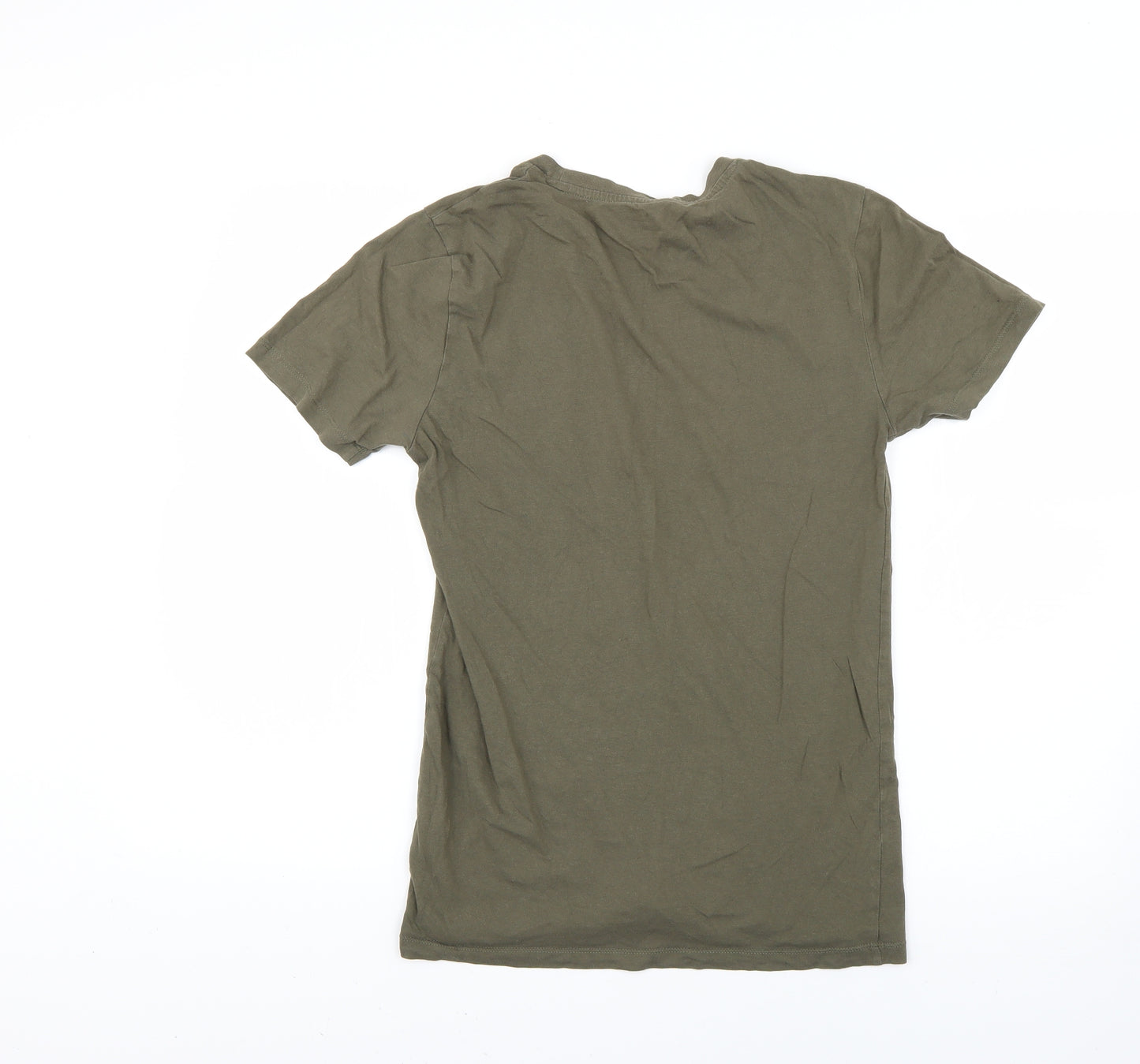 New Look Mens Green    T-Shirt Size S