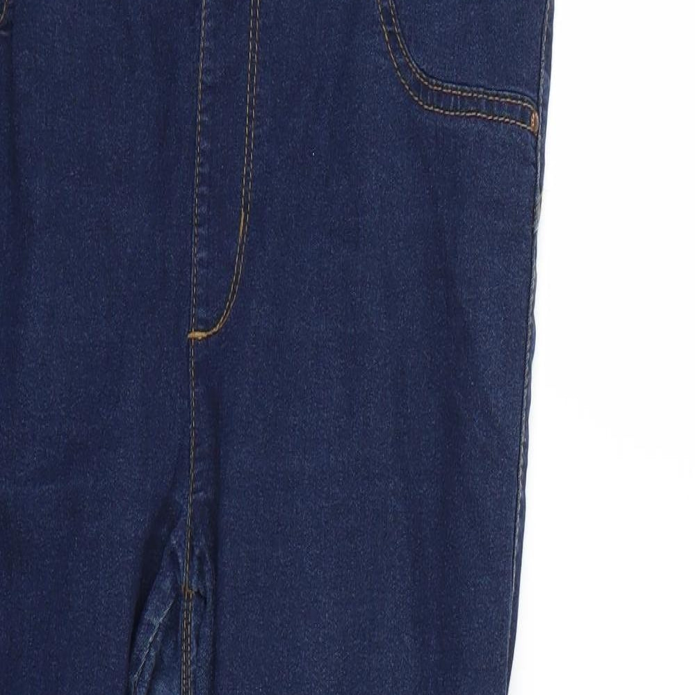 Denim & Co. Womens Blue   Jegging Jeans Size 14 L25 in