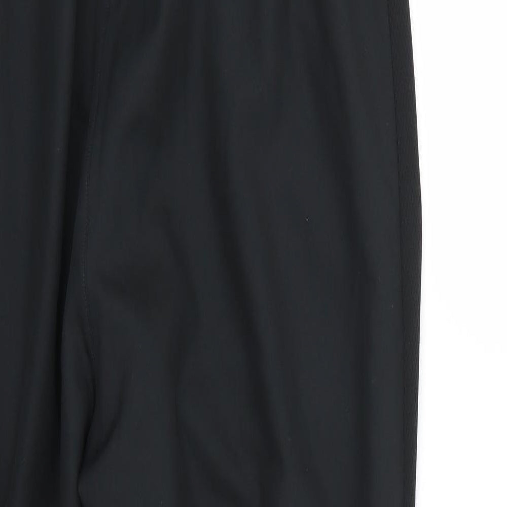 Nike Mens Black   Rain Trousers Trousers Size M L25 in