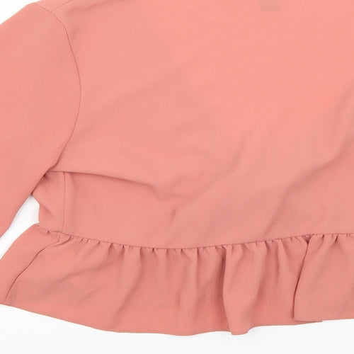 New Look Womens Pink   Basic Blouse Size 14
