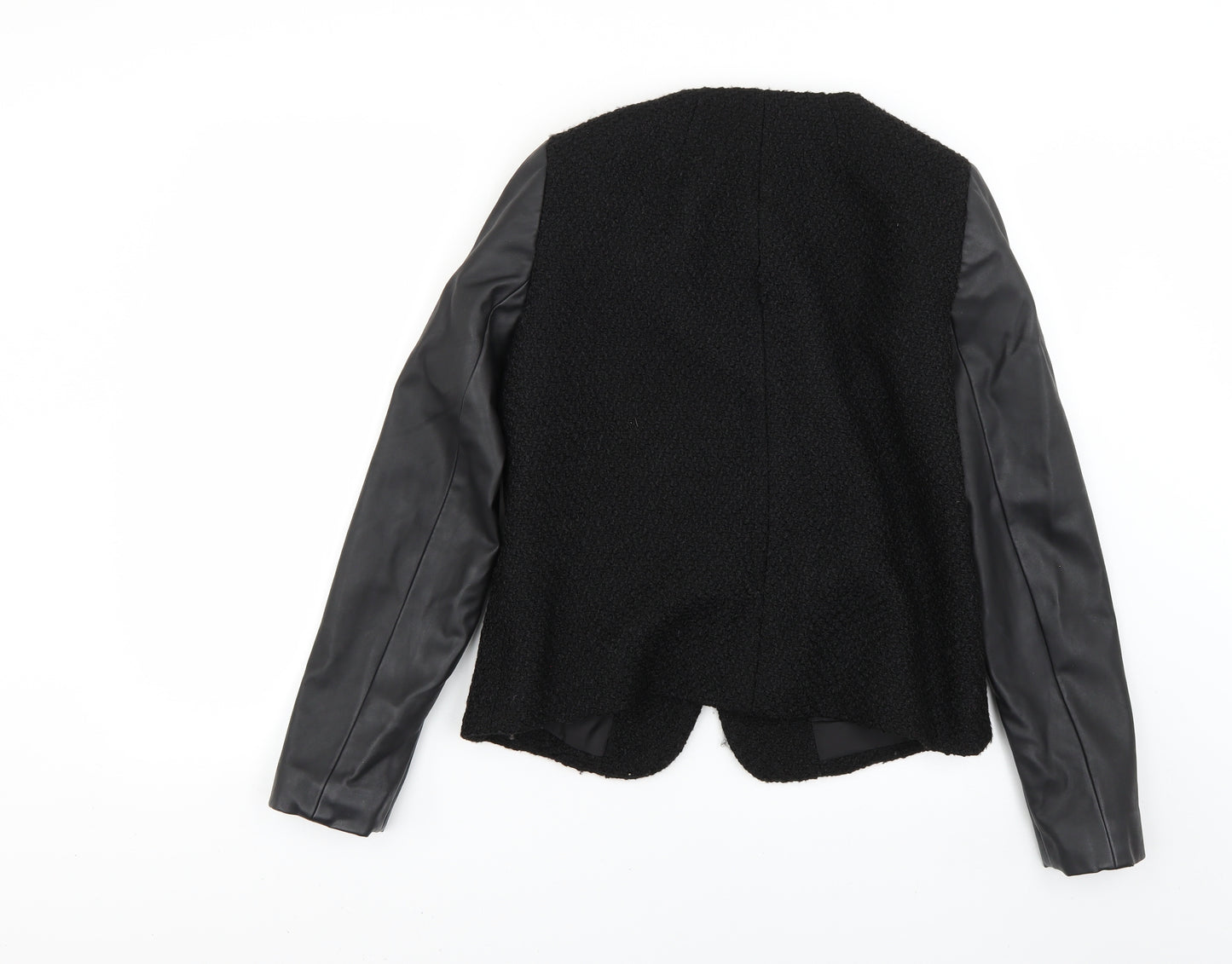 Dorothy Perkins Womens Black   Overcoat Coat Size 12