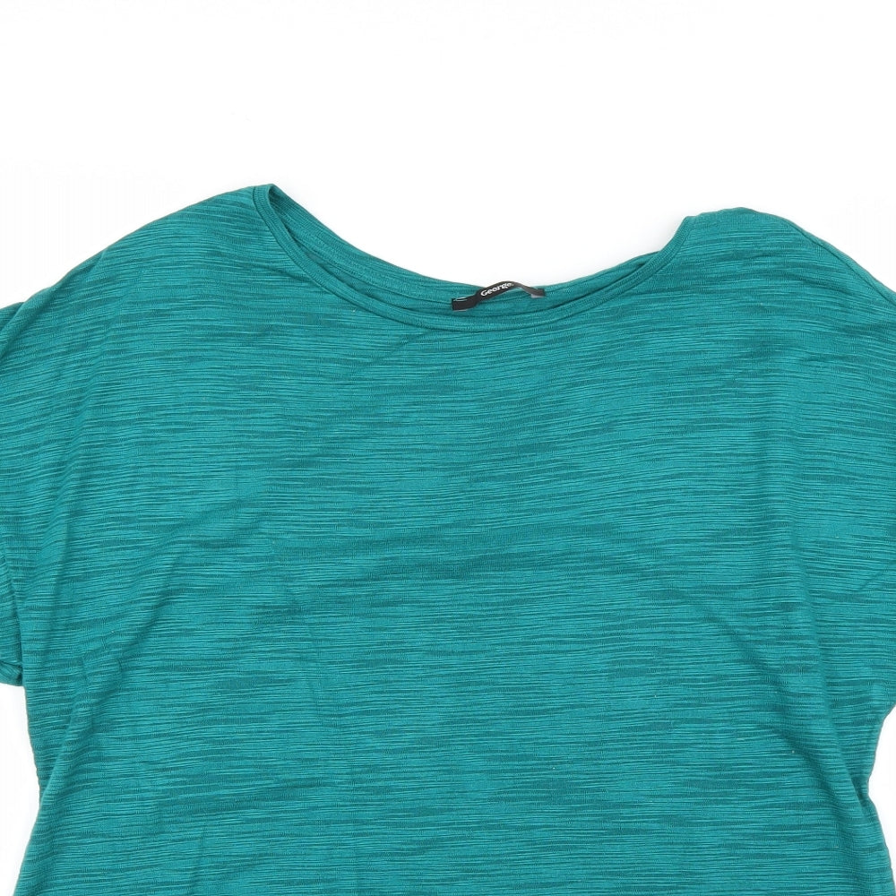 George Womens Green   Basic T-Shirt Size 20