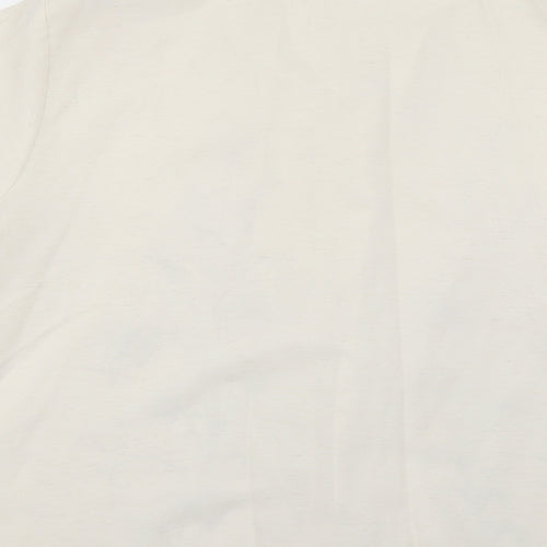 kiwi london Womens Beige   Basic Button-Up Size 24