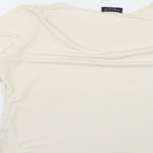 saloos collection Womens Beige   Basic Blouse Size 2XL