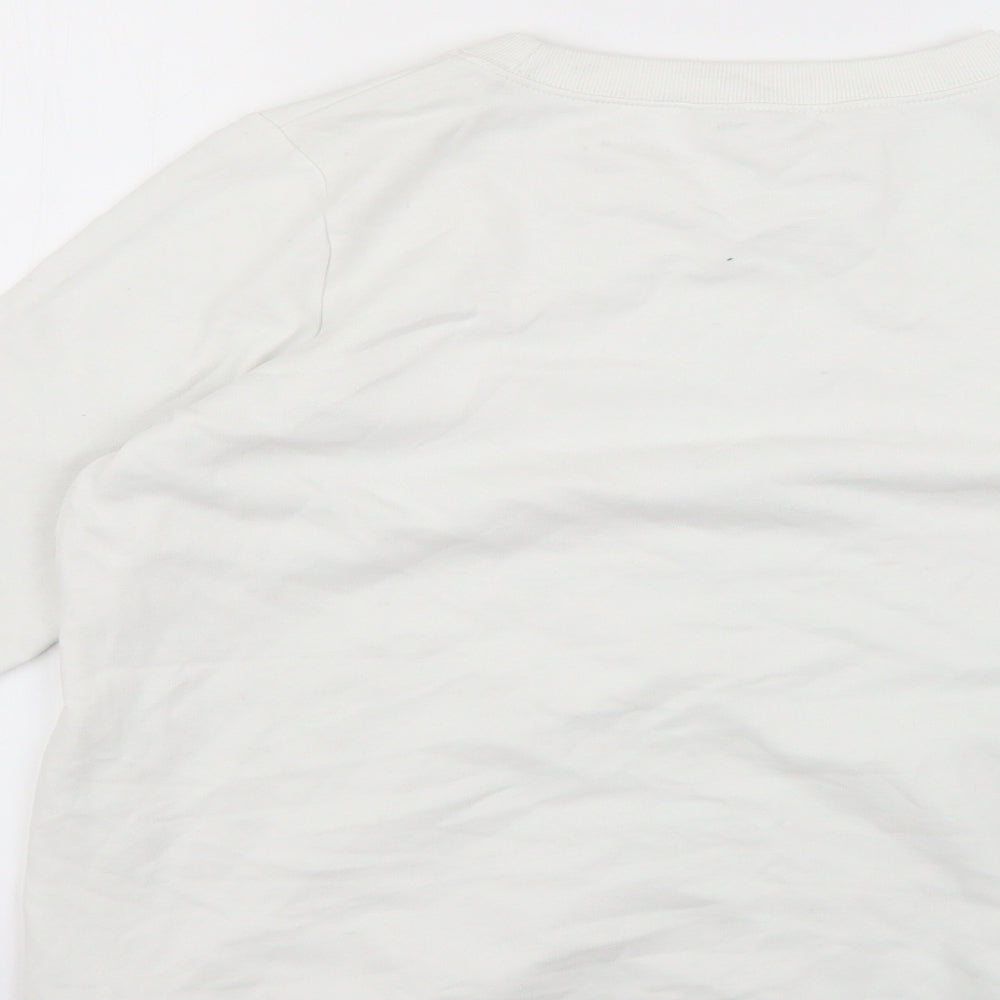 TU Womens White   Pullover Jumper Size 10