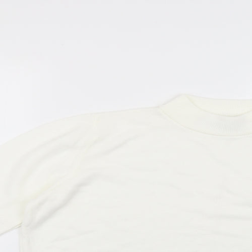 towels edgar jacobs Womens White   Pullover Jumper Size 16