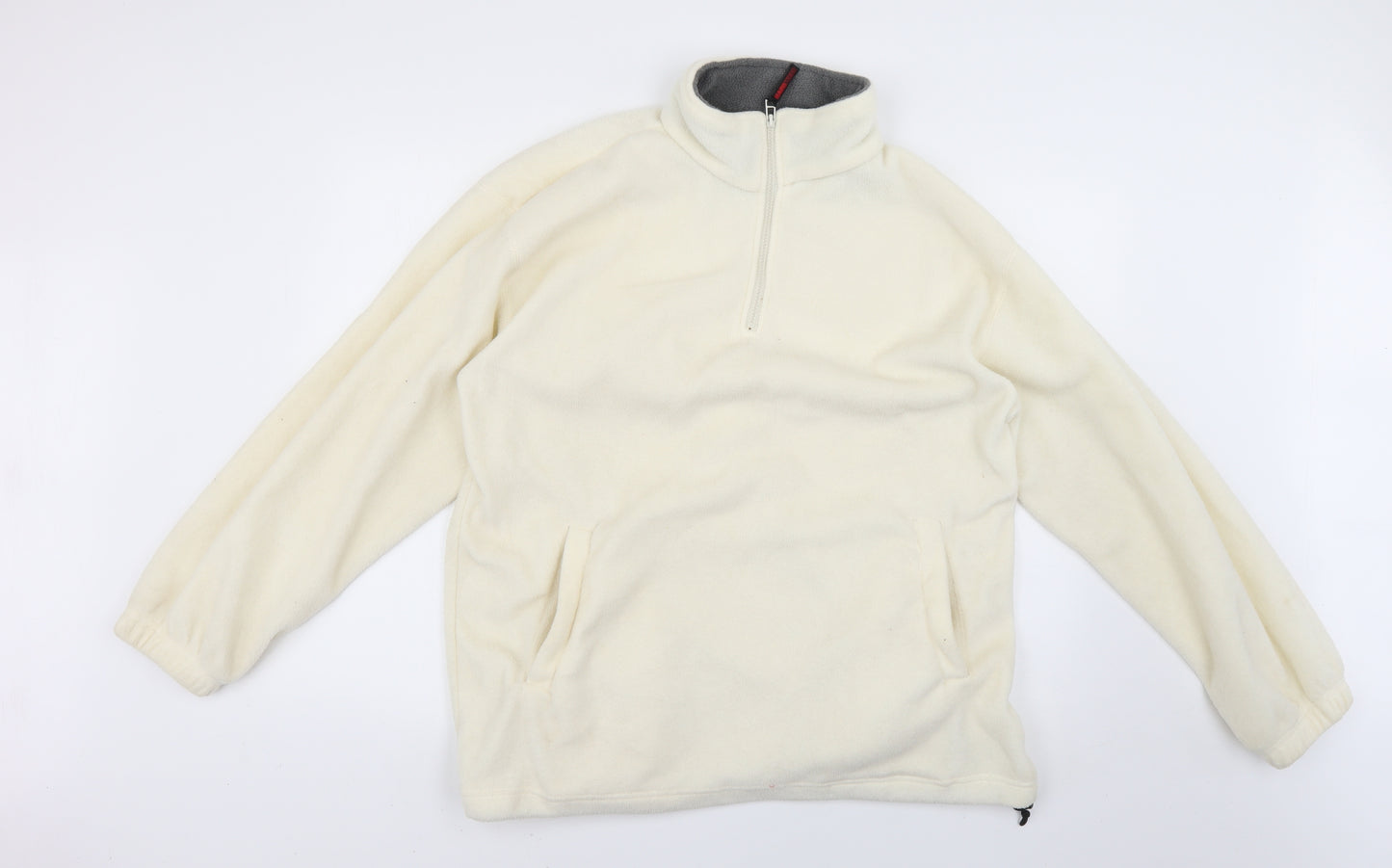 hardwear Mens Beige   Full Zip Jumper Size M