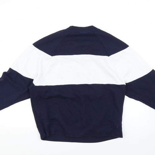 GA Mens Multicoloured Striped  Pullover Jumper Size S