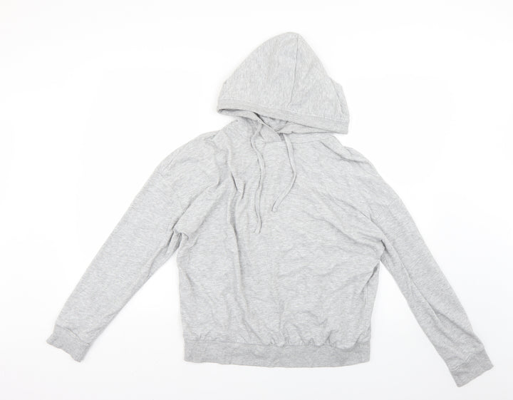 TU Womens Grey   Pullover Hoodie Size 12
