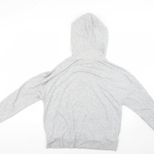 TU Womens Grey   Pullover Hoodie Size 12