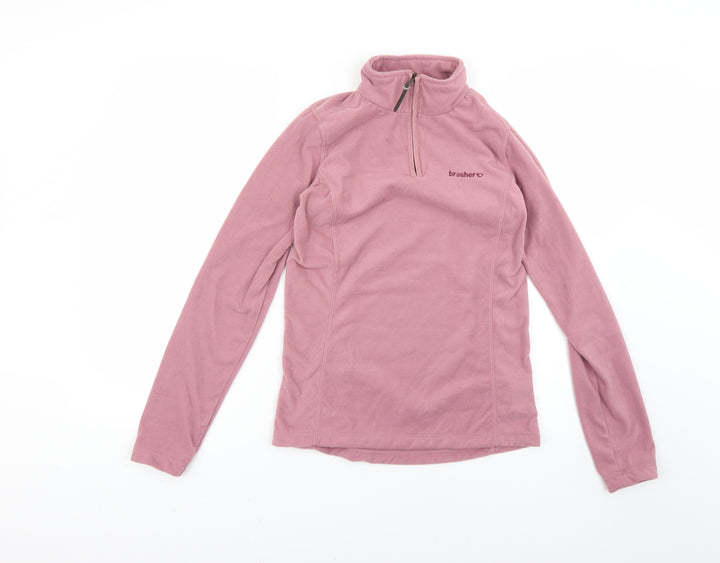 brasher Womens Pink Pullover Jumper Size 8