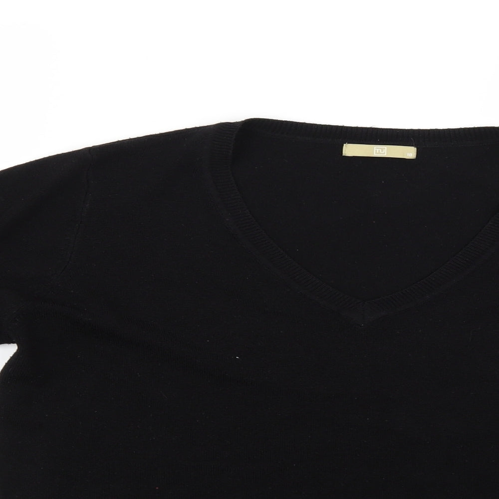TU Womens Black   Pullover Jumper Size 18