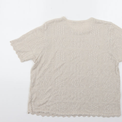 berketex Womens Beige   Pullover Jumper Size 20