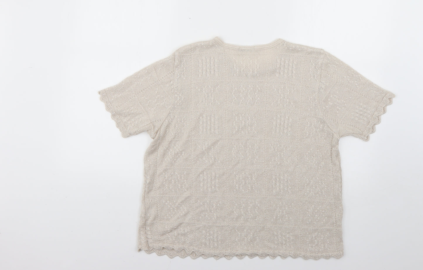 berketex Womens Beige   Pullover Jumper Size 20