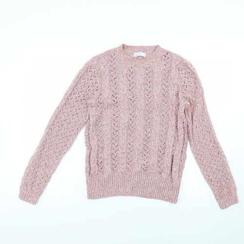 paaya Womens Pink   Pullover Jumper Size M