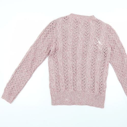 paaya Womens Pink   Pullover Jumper Size M