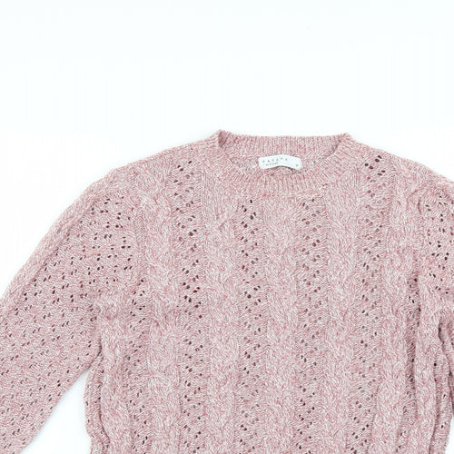 paaya Womens Pink   Pullover Jumper Size M