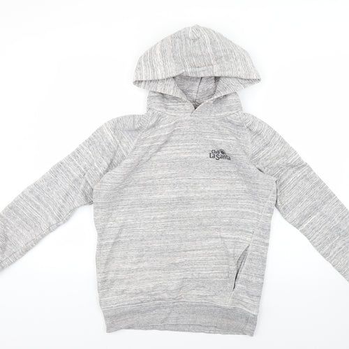 Stanley Mens Grey   Pullover Hoodie Size S