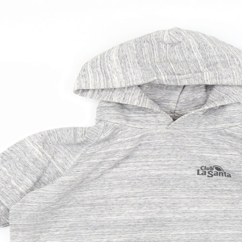 Stanley Mens Grey   Pullover Hoodie Size S
