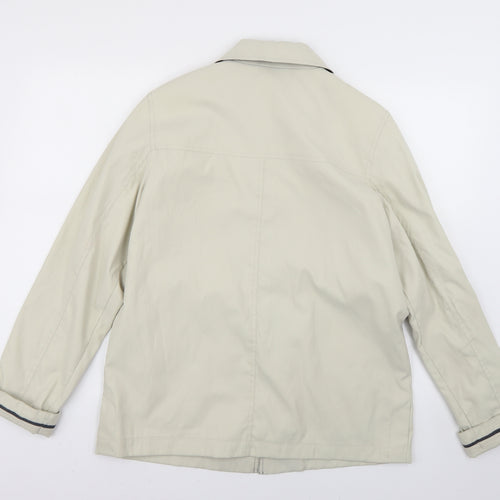 Style Womens Beige   Overcoat Coat Size 12