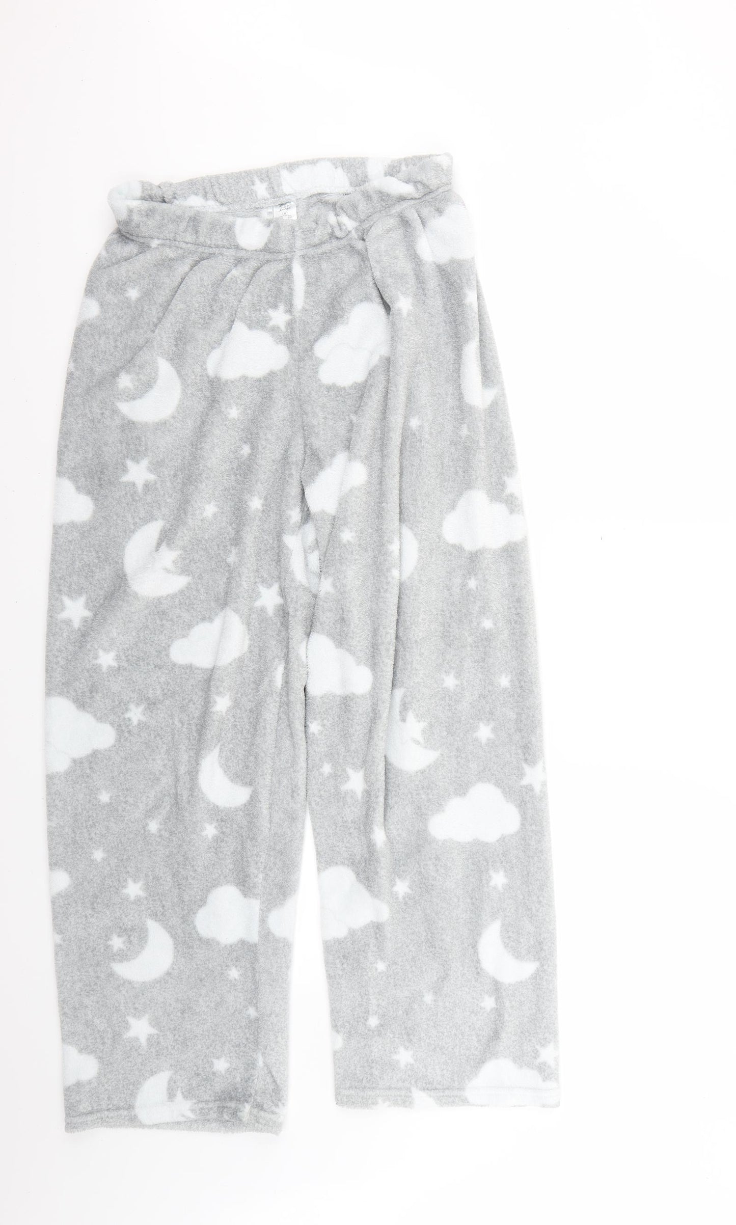love to lounge Womens Grey Geometric   Pyjama Pants Size 14
