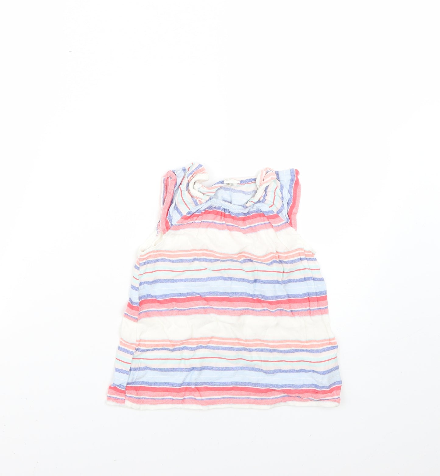 H&M Girls Multicoloured Striped  Fit & Flare  Size 2-3 Years