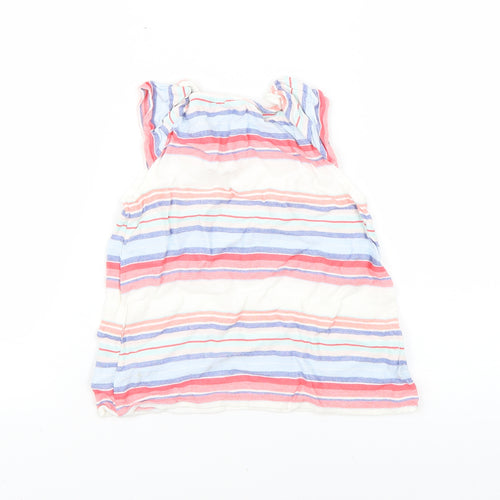 H&M Girls Multicoloured Striped  Fit & Flare  Size 2-3 Years