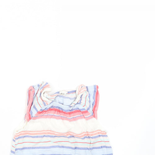 H&M Girls Multicoloured Striped  Fit & Flare  Size 2-3 Years
