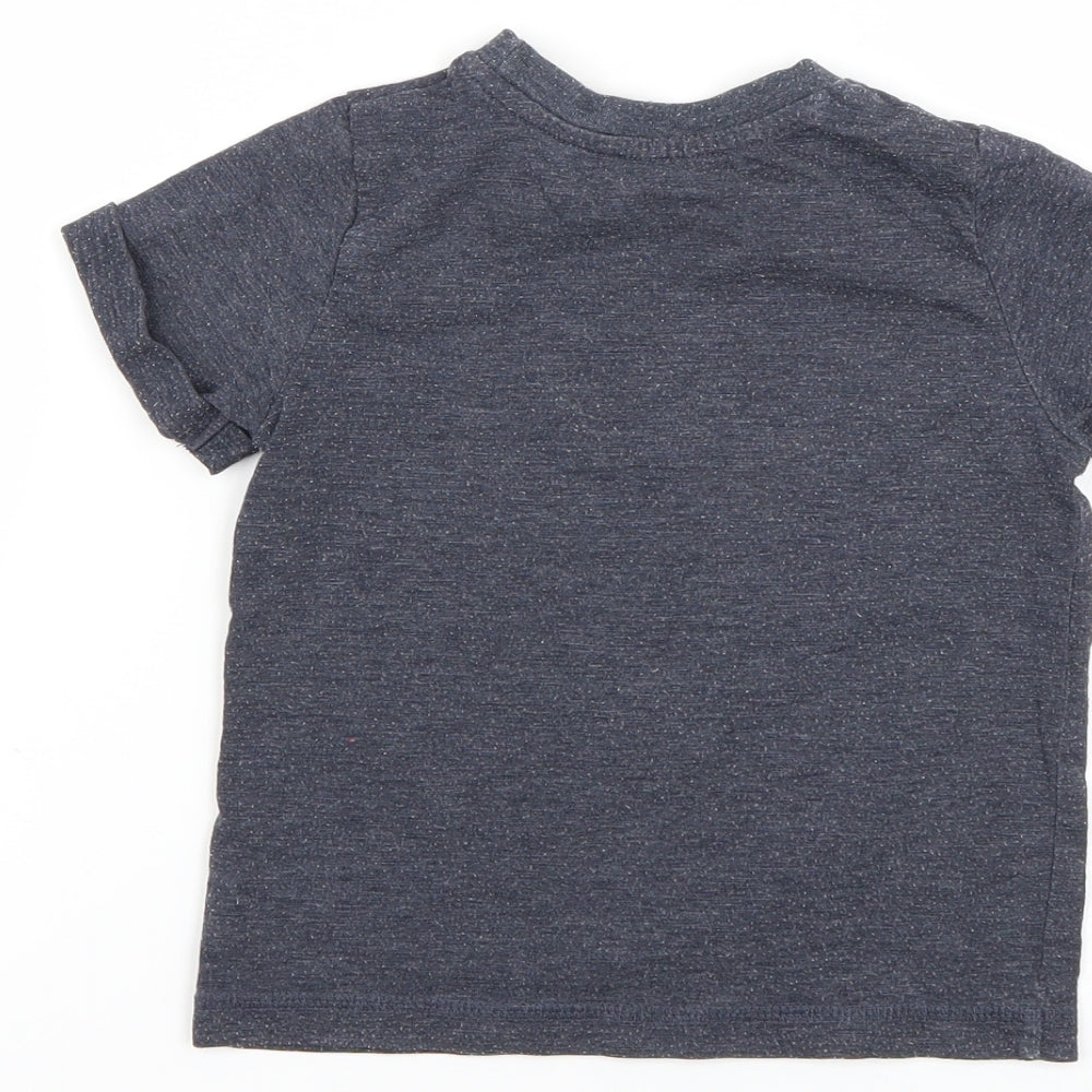 Mothercare Boys Grey   Basic T-Shirt Size 3-4 Years