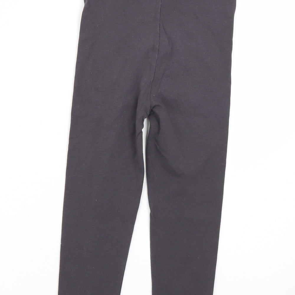 George Girls Grey   Jegging Trousers Size 5-6 Years